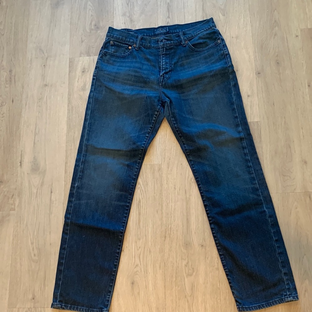 Lucky Brand Men’s Jeans 221 Original Straight Dark Wash EUC